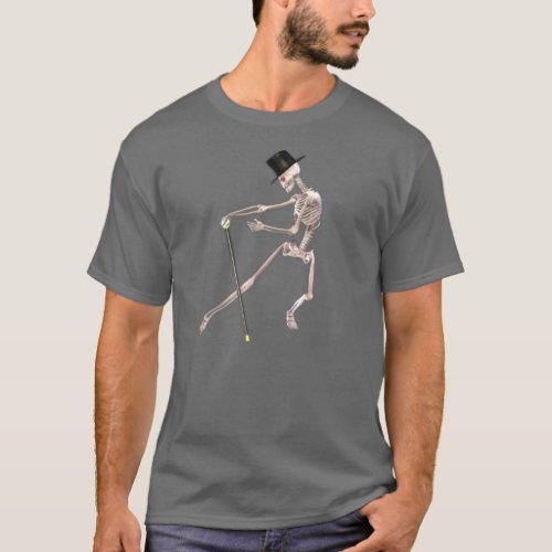 The Dancing Skeleton Dark T_Shirt