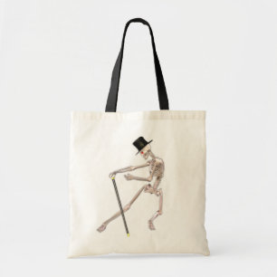 The Dancing Skeleton Tote Bag