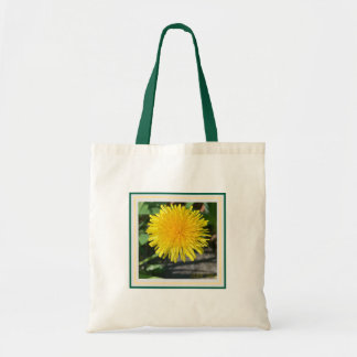 The dandy dandelion tote bag. bag