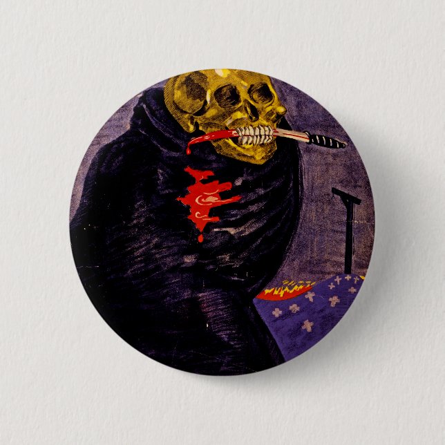 The Danger of Bolshevism Button (Front)
