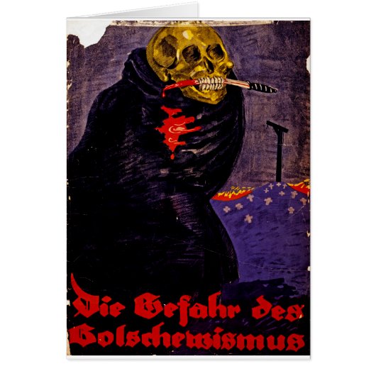 The Danger of Bolshevism Cards (Front)