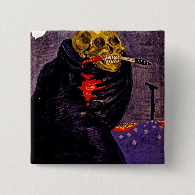 The Danger of Bolshevism Pinback Button (Front)