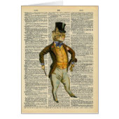 The dapper cat cards (Front)