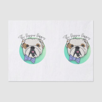 The Dapper Doggies Tissue Paper