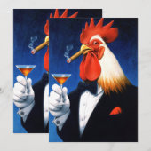 The Dapper Rooster | Funny Gentleman's Club (Front/Back)