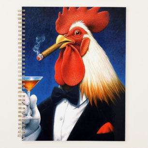 The Dapper Rooster Funny Gentleman's Club Planner