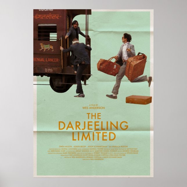 The Darjeeling Limited Film AltPoster Poster (Front)