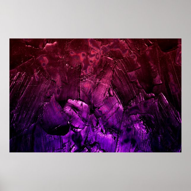 The dark abstract background texture with gradient poster (Front)