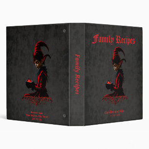 The dark christmas time.  3 ring binder