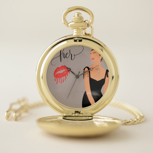 THE DARK FEMININE ENERGY  POCKET WATCH (Inside)