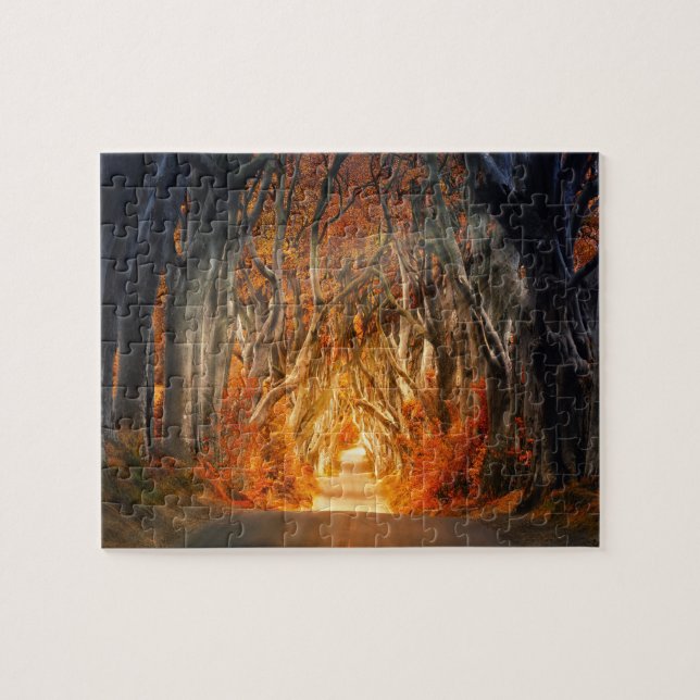 The Dark Hedges Antrim Ireland. Jigsaw Puzzle (Horizontal)