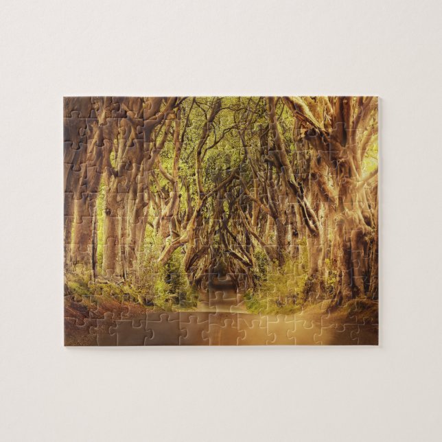 The Dark Hedges Antrim Ireland. Jigsaw Puzzle (Horizontal)