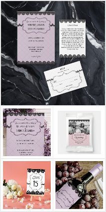The Dark Lace Wedding Collection