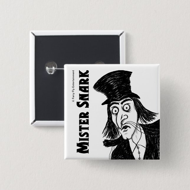 The Dark Mister Snark Button (Front & Back)