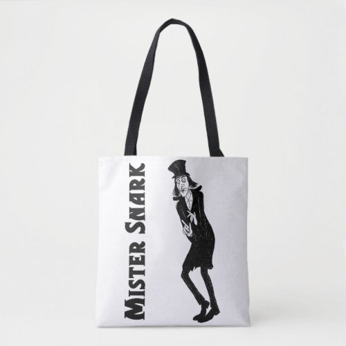 The Dark Mister Snark  Mister Snark Feather Tote Bag