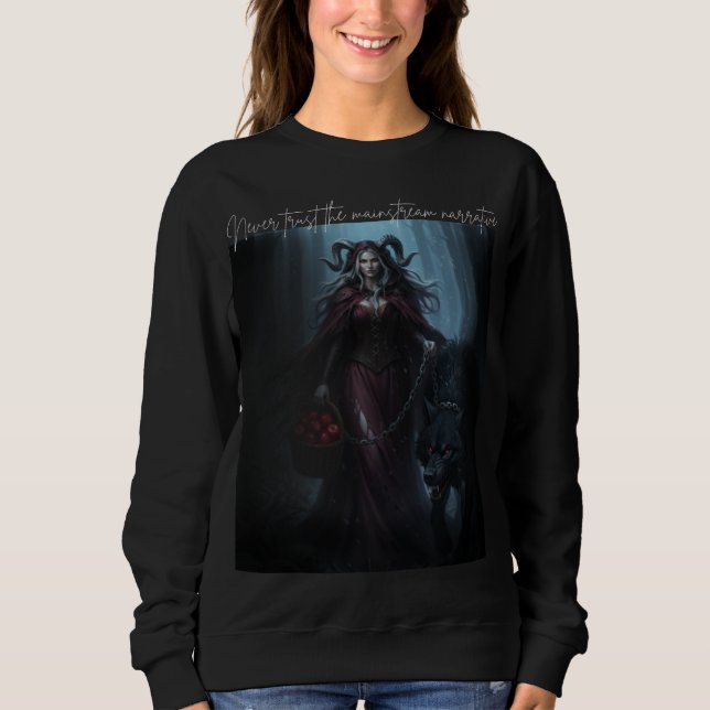 The Dark Red Ridding Hood Sweatshirt (Front)