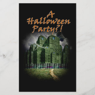 The Dark Side of The Haunted City Halloween Flyer