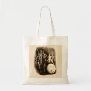 The Dark Side Of The Moon Black Tote Bag