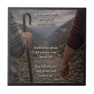 The darkest valley ceramic tile