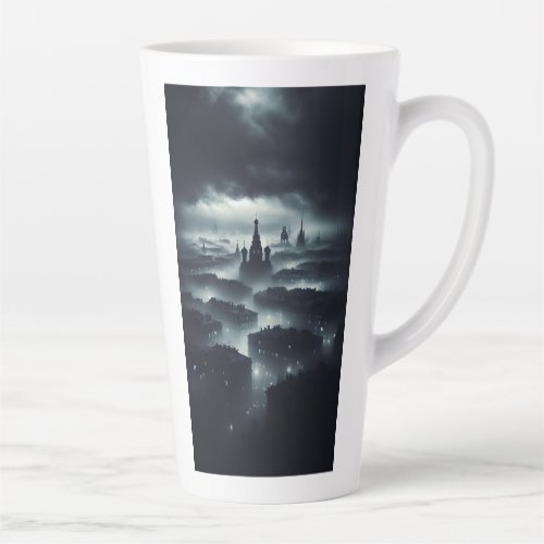 The darkness night city latte mug