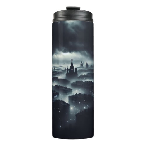 The darkness night city thermal tumbler