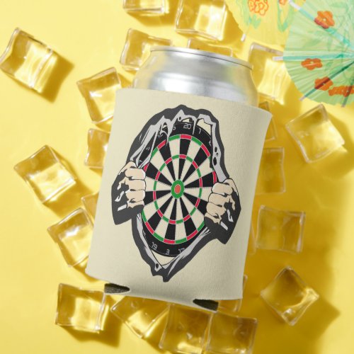 The dartboard on your chest can cooler