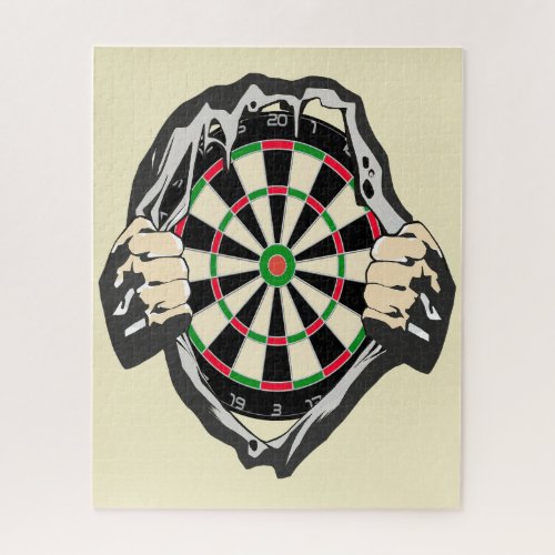 The dartboard on your chest jigsaw puzzle