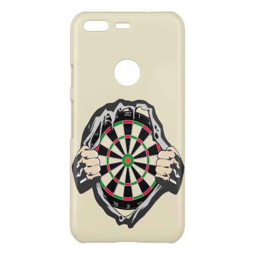 The dartboard on your chest uncommon google pixel case