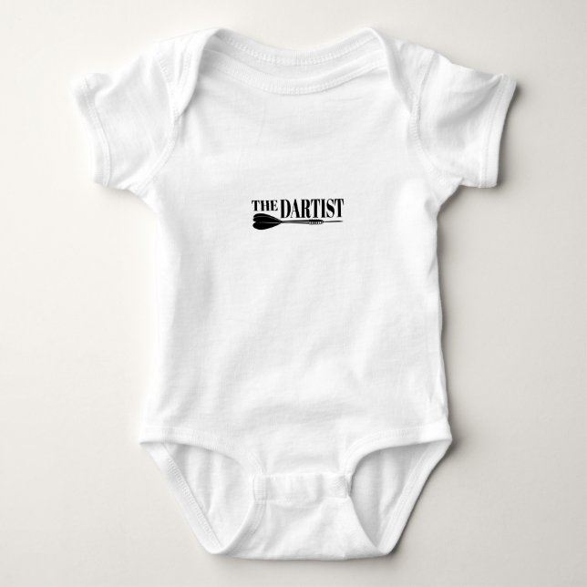 The Dartist Dart Artist Baby Bodysuit (Front)