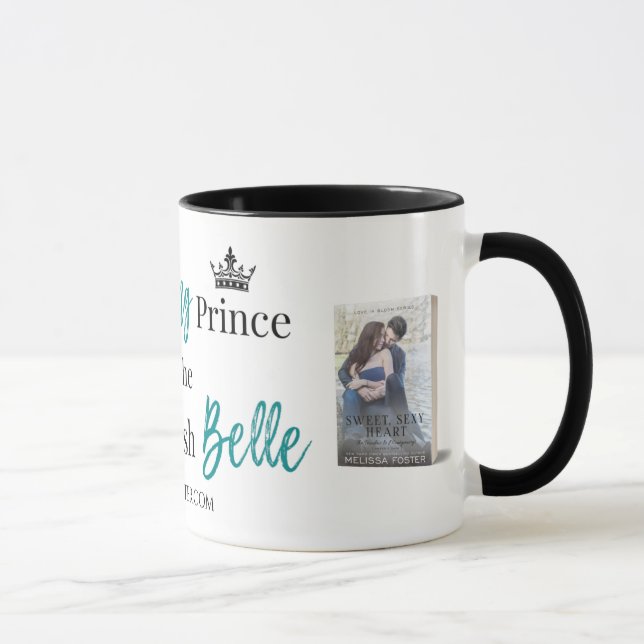 The Dashing Prince and the Bookish Belle Mug (Right)