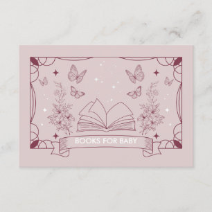 The Daughter Baby Shower Books For Baby Enclosure Card