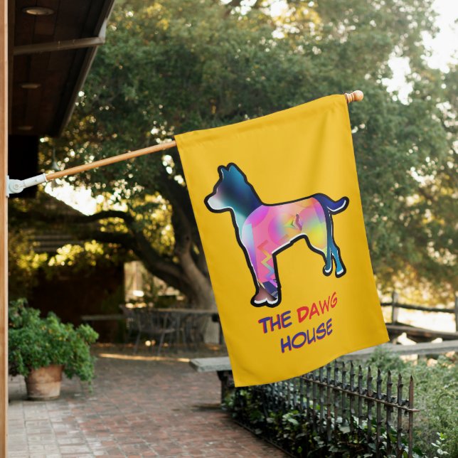 The Dawg House  Flag (In SItu)