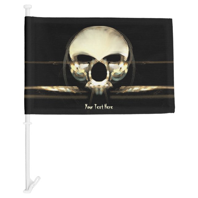 The Dawn of Man Car Flag (Front)