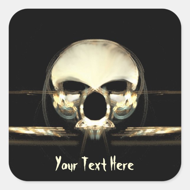 The Dawn of Man Square Sticker (Front)