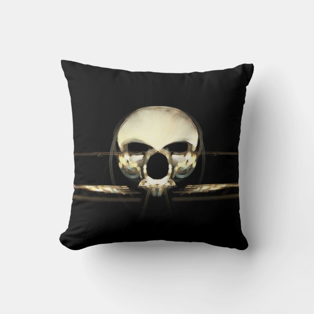 The Dawn of Man Throw Pillow (Front)