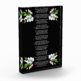 The Day Is Done Longfellow Quote Photo Block