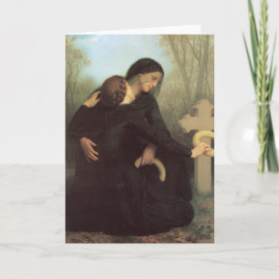 The Day of the Dead by William Adolphe Bouguereau Card