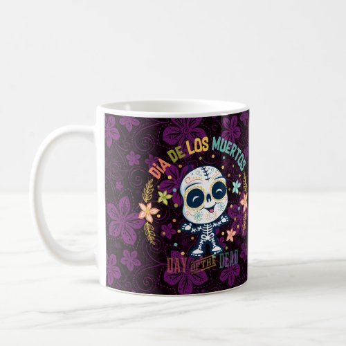 the day of the dead coffee mug