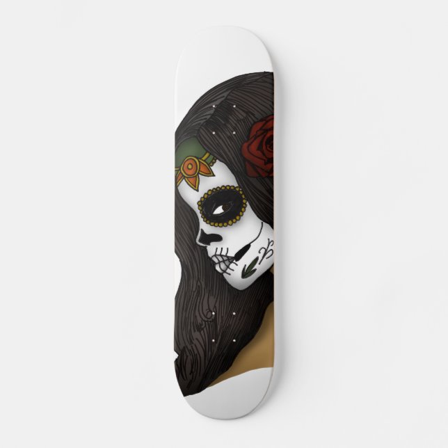 The Day Of The Dead Girl Skateboard Deck (Front)