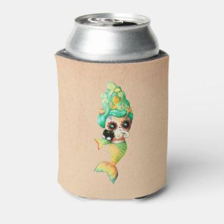 The Day of The Dead Mermaid Girl Can Cooler