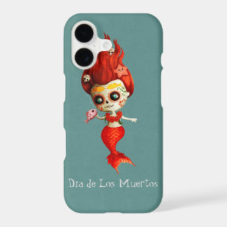 The Day of The Dead Mermaid iPhone 17 Case