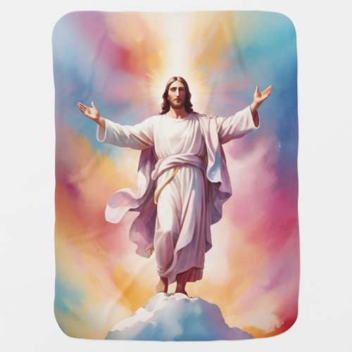 The Day of the Lord Jesus Baby Blanket