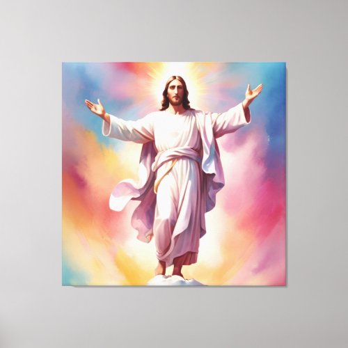 The Day of the Lord Jesus Canvas Print