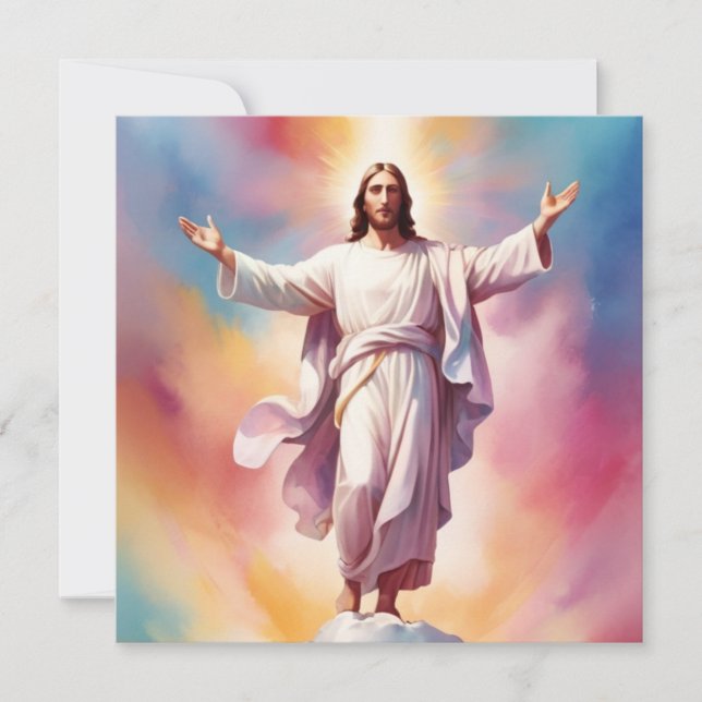 The Day of the Lord Jesus Holiday Card (Front)