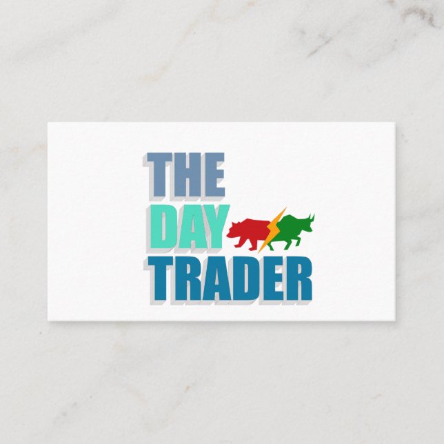 The Day Trader Business Card (Front)