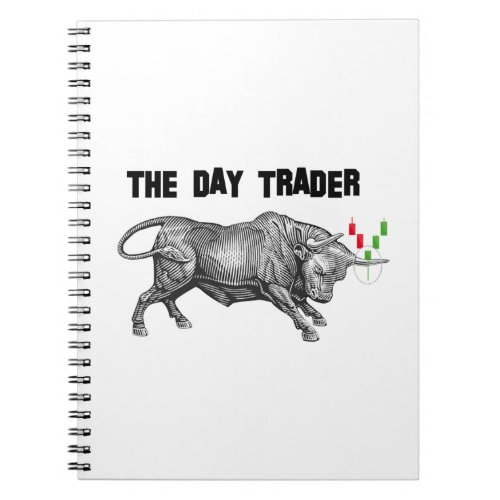 The Day Trader Spiral Photo Notebook