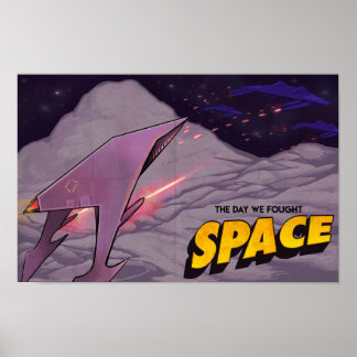 The Day We Fought Space - Vesta Battle Poster