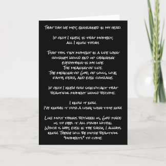 The Day We Met Soulmates Holiday Card