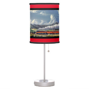 The Daylight Train   by Bruce Tunis Table Lamp