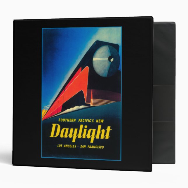 The Daylight Train Promotional Poster Binder (Front/Inside)